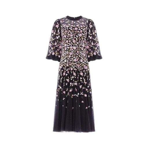 Floral Embroidered Dress