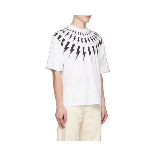 Lightening-Bolt Graphic T-Shirt