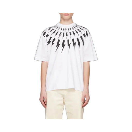 Lightening-Bolt Graphic T-Shirt