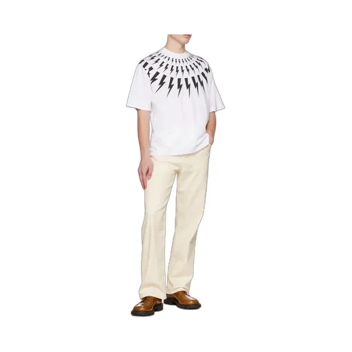 Lightening-Bolt Graphic T-Shirt