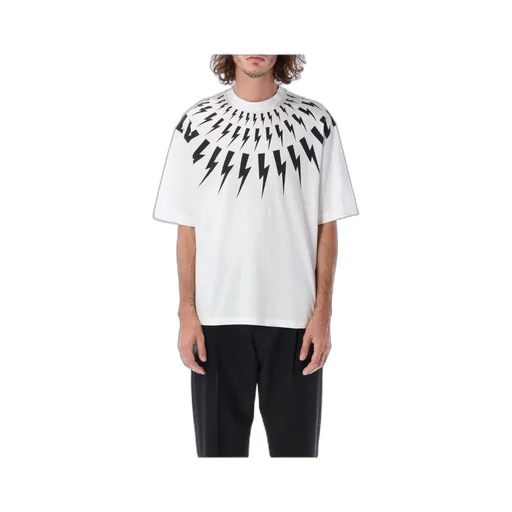 Lightening-Bolt Graphic T-Shirt
