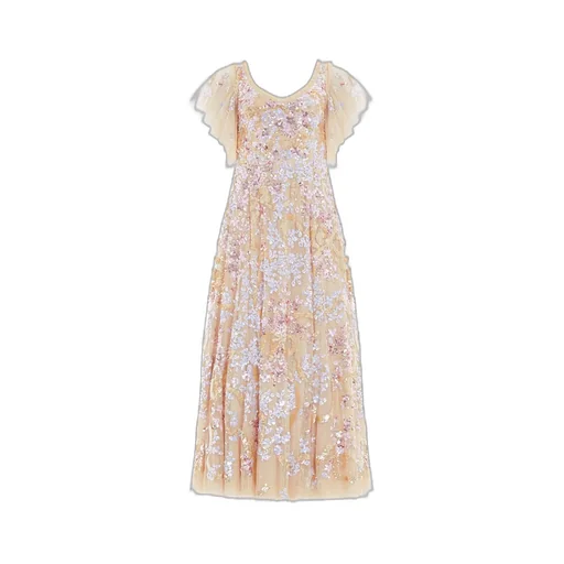 V-Shaped Dress Skirt