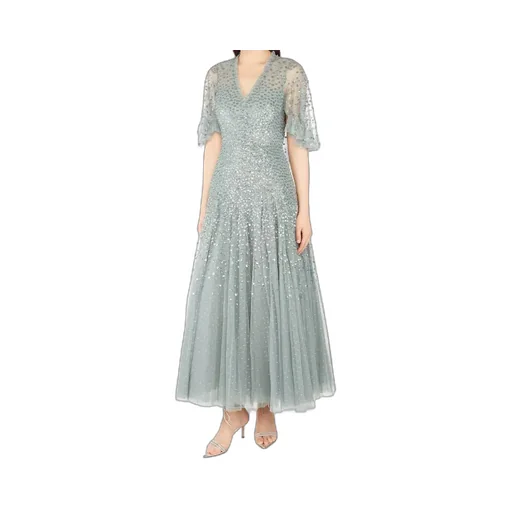Tulle Dress With Sequins