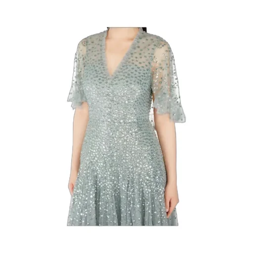Tulle Dress With Sequins