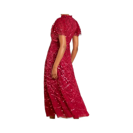 Deco Dot Ankle Gown