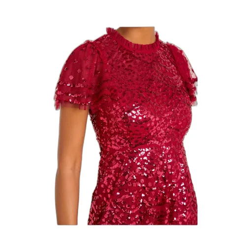 Deco Dot Ankle Gown