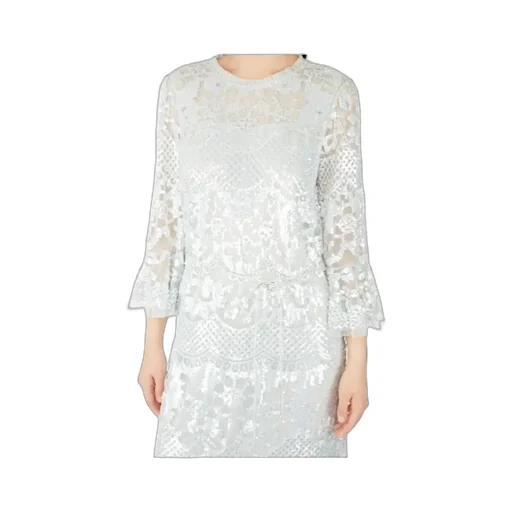 Tulle Dress With Sequins