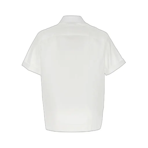 Thunderbolt-Print Cotton Shirt