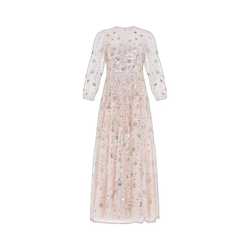Shooting Stars Long-Sleeved Gown
