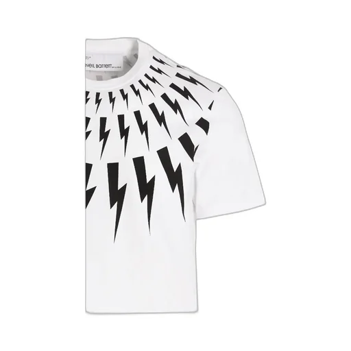 Thunderbolt-Print Cotton T-Shirt