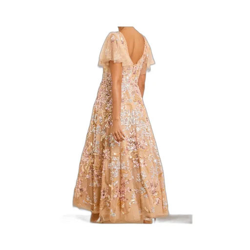 V-Shaped Dress Skirt