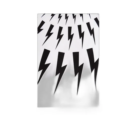 Thunderbolt-Print Cotton T-Shirt