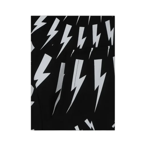 Thunderbolt-Print Cotton Sweatshirt