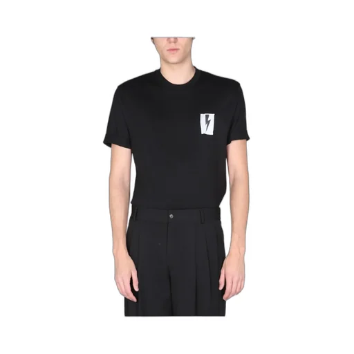 Flag Bolt Cotton T-Shirt