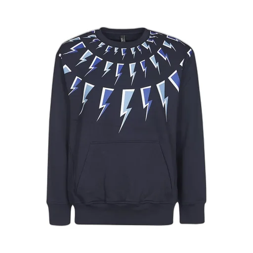 Thunderbolt-Print Sweatshirt