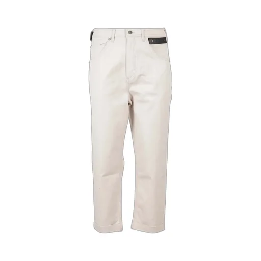 Logo Detailed Flared Cropped Pants