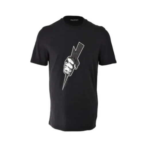 Lightning Print T-Shirt
