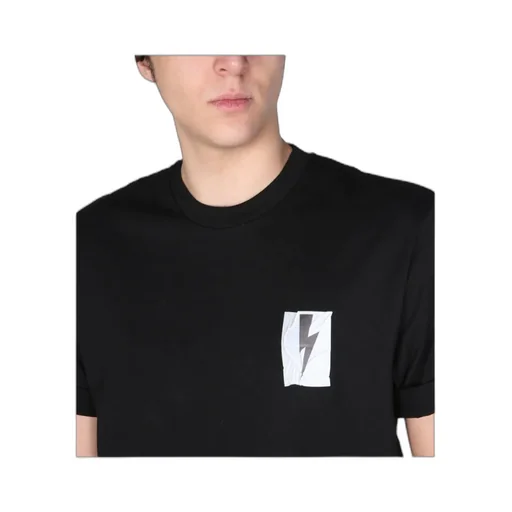 Flag Bolt Cotton T-Shirt