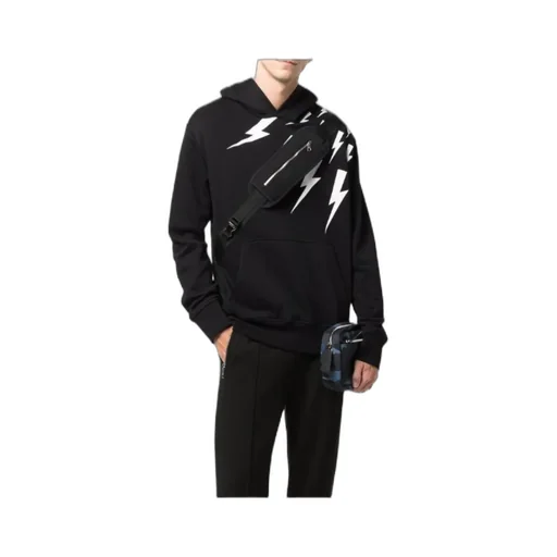 Thunderbolt Pouch Pocket Hoodie