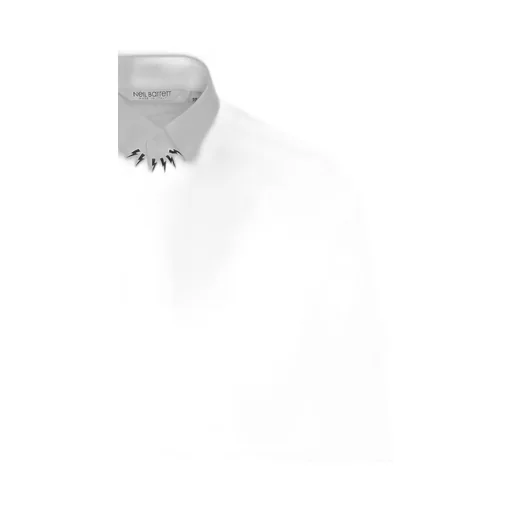 Thunderbolt Print Long-Sleeve Shirt