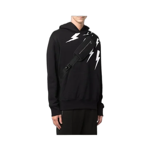 Thunderbolt Pouch Pocket Hoodie
