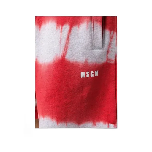 Tie Dye Bermuda Track Shorts