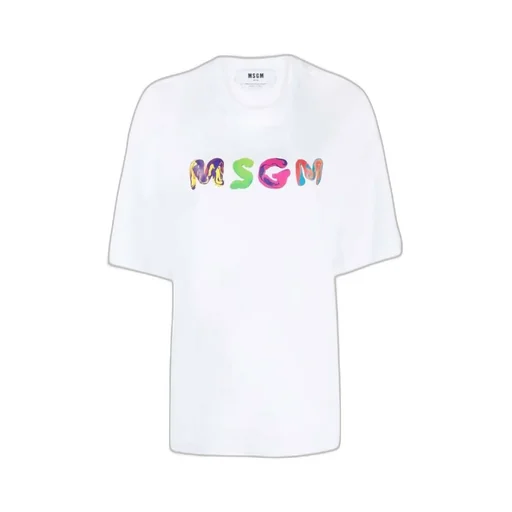 Logo-Print Detail T-Shirt