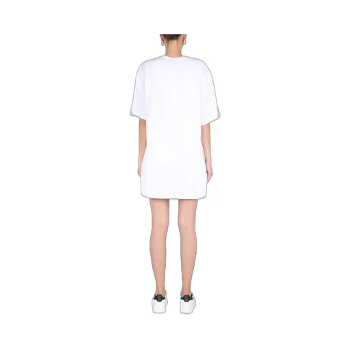 Logo Printed Crewneck T-Shirt Dress