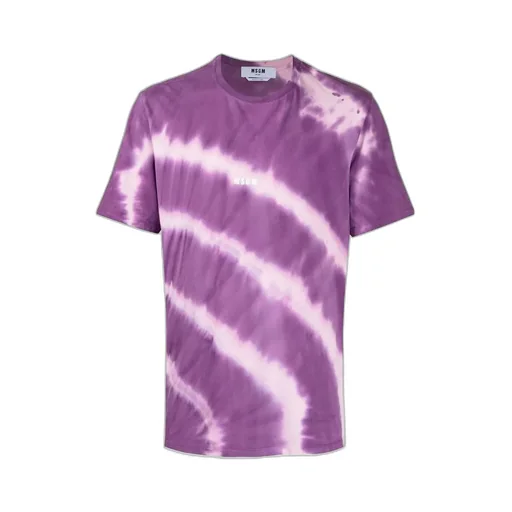Logo Printed Tie-Dye T-Shirt