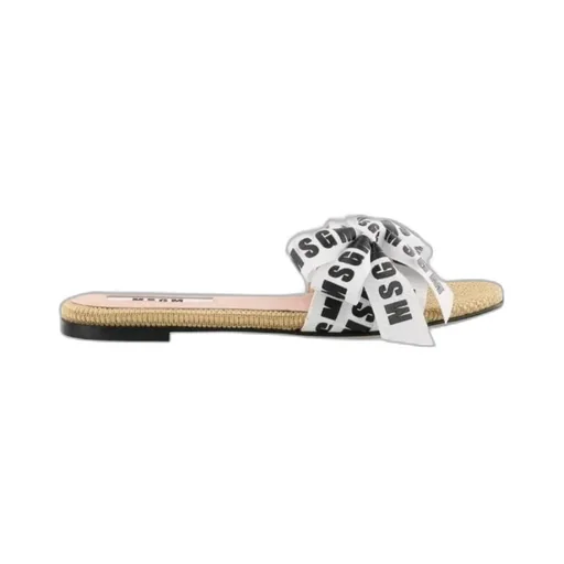 Logo Ribbon Sandals