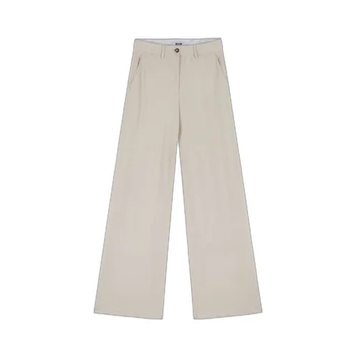 High Waisted Wide Leg Trousers