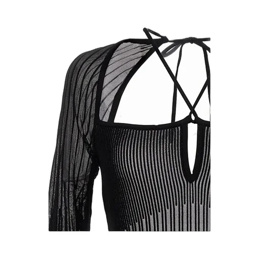 Ribbed Maxi Dress