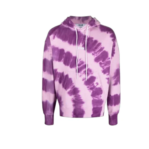 Logo Printed Tie-Dye Hoodie