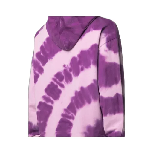 Logo Printed Tie-Dye Hoodie