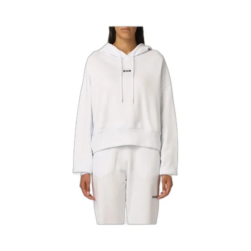 Logo Printed Drawstring Hoodie