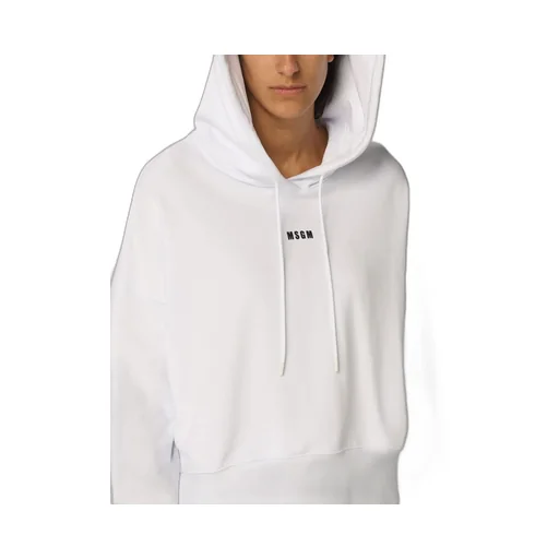 Logo Printed Drawstring Hoodie