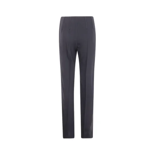 Pleated Zip-Up Track Pants