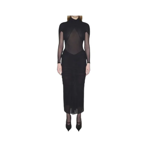 Halterneck Pleated Dress