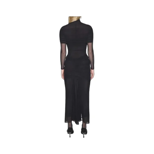 Halterneck Pleated Dress