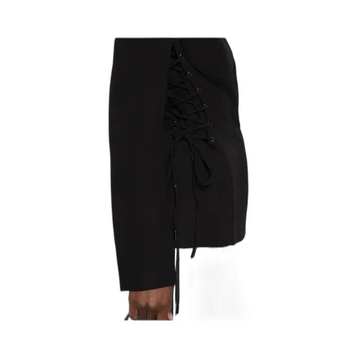 Sculptural Lace-Up Jacket
