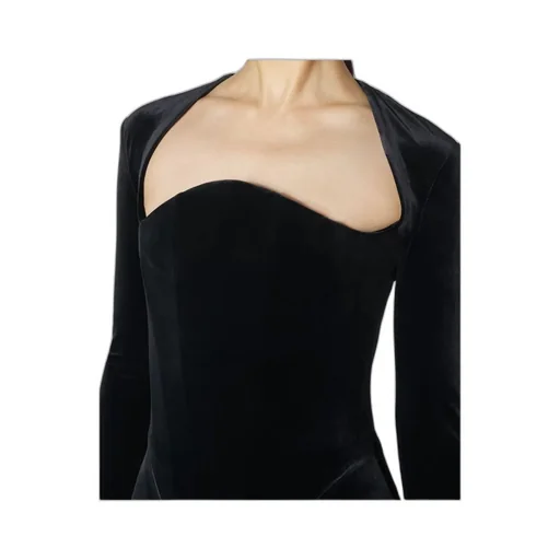 Long-Sleeve Mini Dress
