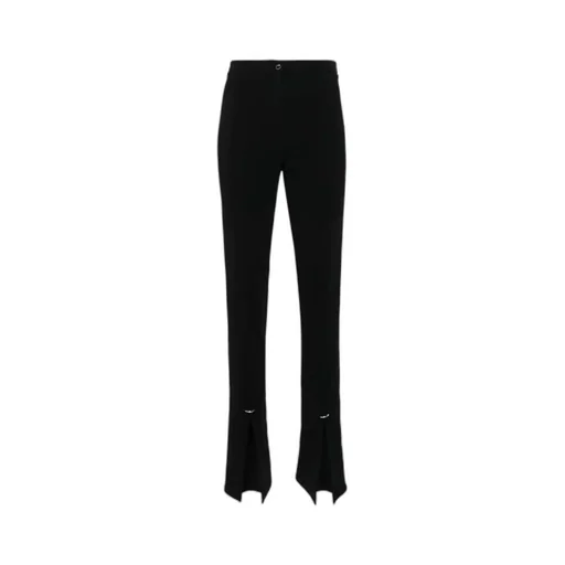 Potholes Detail Casual Pants