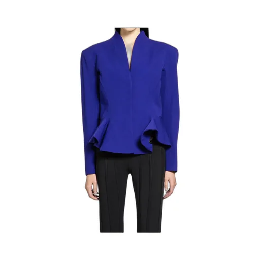 Peplum-Waist Jacket