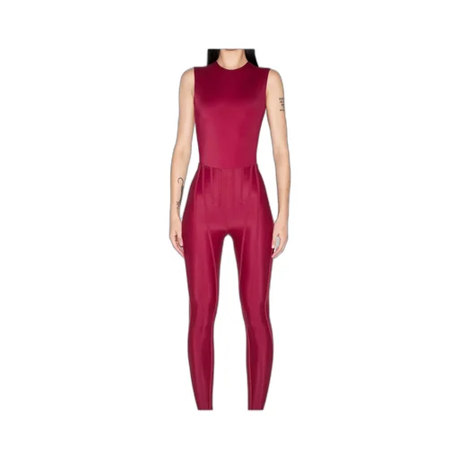 High-Neck Sleeveless Bodysuit