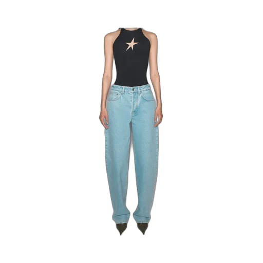 Star Cutout Sleeveless Top