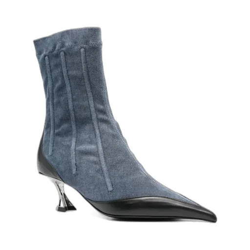Pointed Short Boots