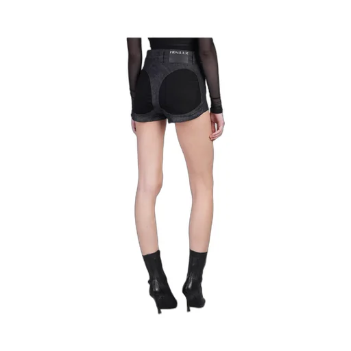 High-Waist Denim Shorts