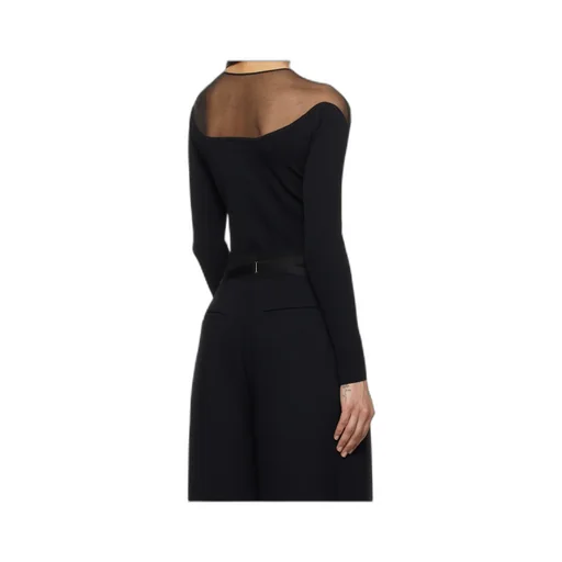 Sheer-Panelled Bodysuit