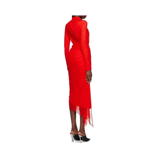 Asymmetrical Double-Layered Dress