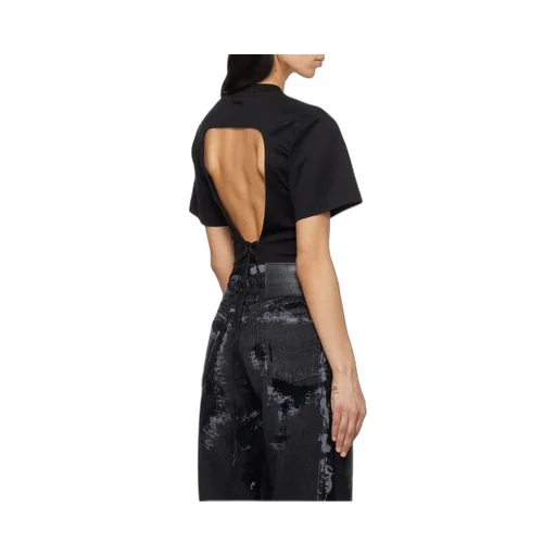 Corset Open-Back Bodysuit